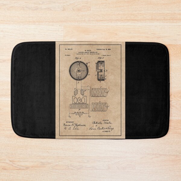 Item preview, Nikola Tesla Electric Circuit Controller Blueprint patent 1898, part II - Tesla designed and sold by birdo-art.