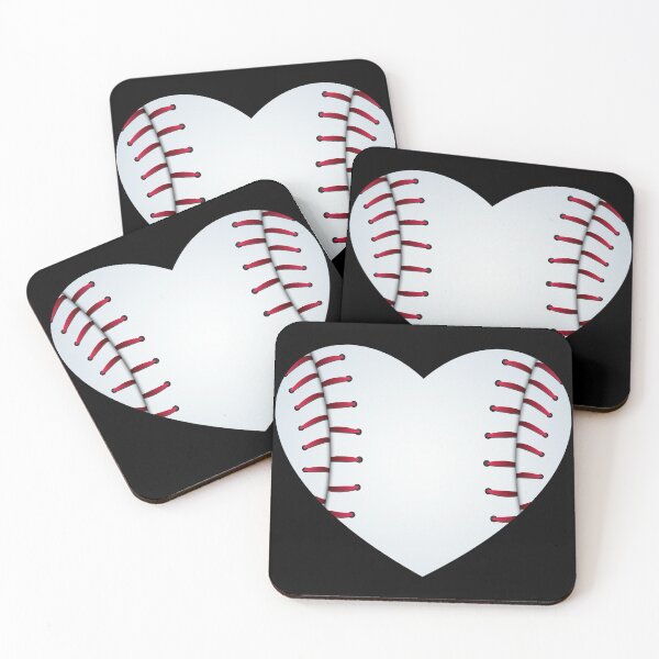 Item preview, love baseball heart sports athletic  designed and sold by Gossip Rag.