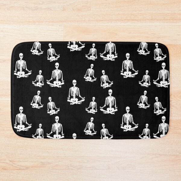 Item preview, Meditating skeleton gang designed and sold by stickmeok.