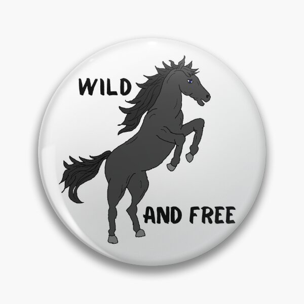 Item preview, wild and free - horse designed and sold by Jessi-Sketches.