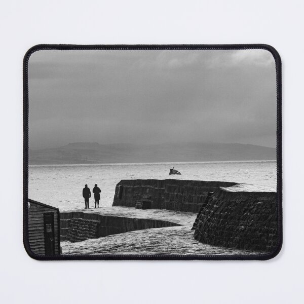 Item preview, On the Cobb at Lyme Regis designed and sold by CoastPicsDesign.