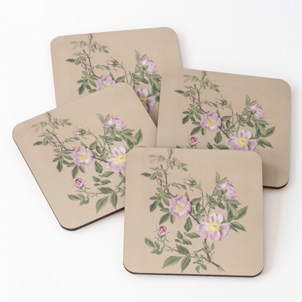 Item preview, Mauve Watercolour Blooms, Rose Mallow designed and sold by Yeldiz.