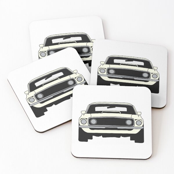 Item preview, 1969 Ford Mustang Wimbledon White designed and sold by kaylabeatty.