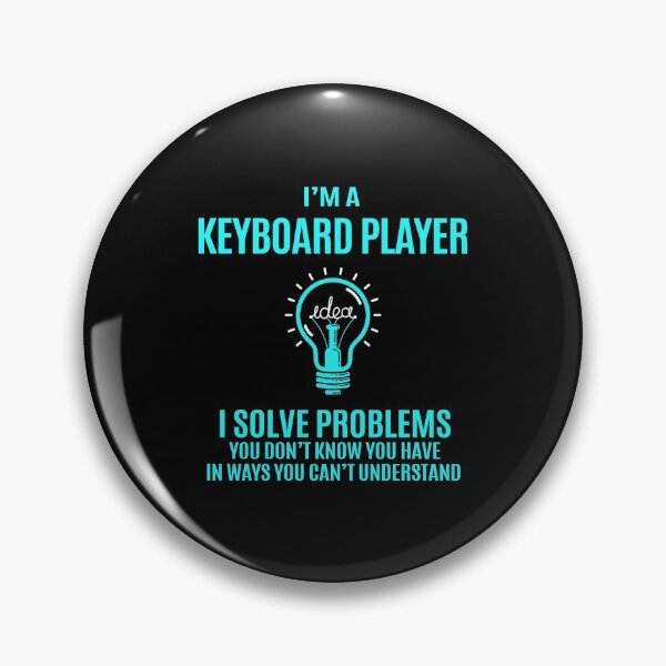 Item preview, Keyboard Player T Shirt - I Solve Problems Gift Item Tee designed and sold by merystowe1.