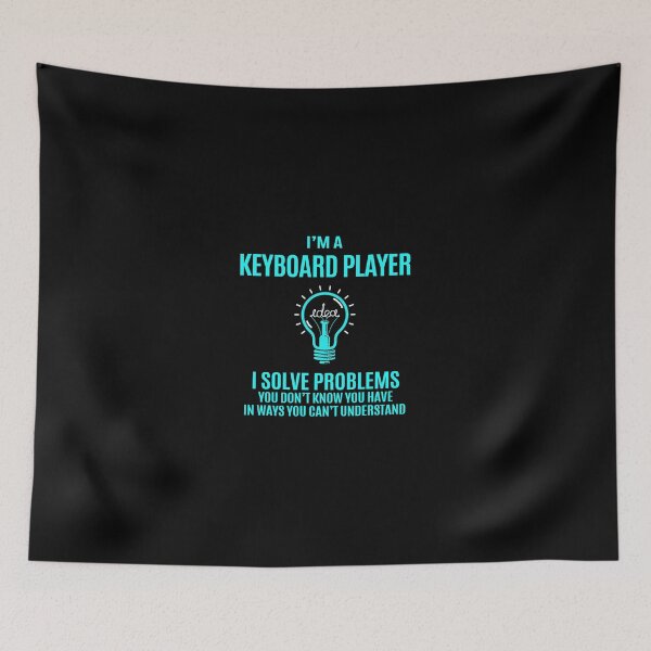 Item preview, Keyboard Player T Shirt - I Solve Problems Gift Item Tee designed and sold by merystowe1.