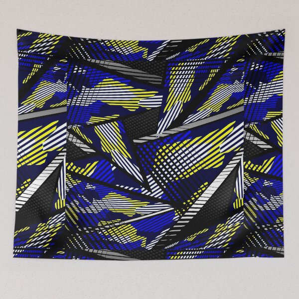 Item preview, blue yellow crash designed and sold by Sympetrum.