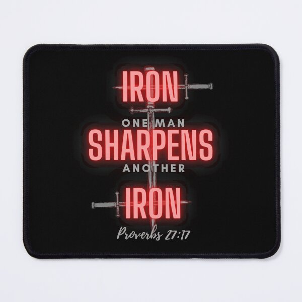 Item preview, Iron Sharpens Iron designed and sold by Sheepherder120.
