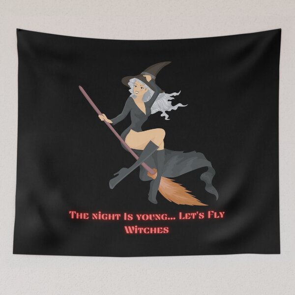 Item preview, Let's Fly Witches designed and sold by ArtistKatieJ.