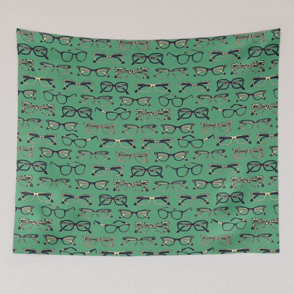 Item preview, Teal & Navy Glasses, Eyeglasses, Eyewear designed and sold by somecallmebeth.