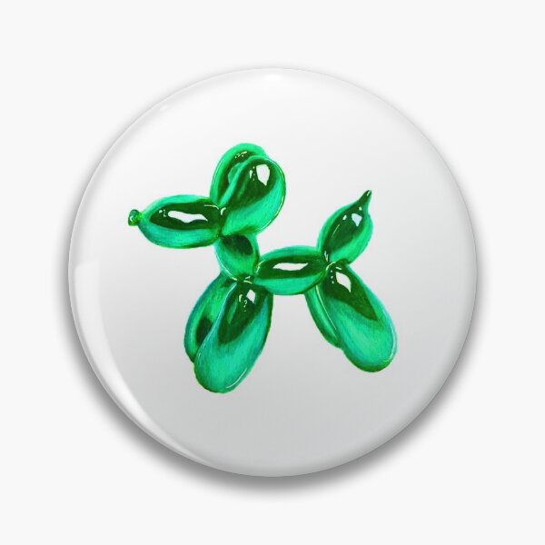 Item preview, Balloon dog green designed and sold by Jcolordrawingz.