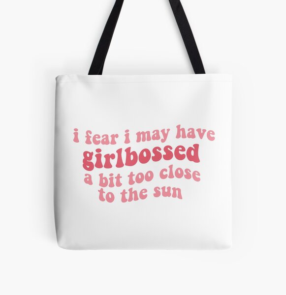 Artikel-Vorschau von ich fürchte, ich bin der Sonne als Girlboss vielleicht etwas zu nahe gekommen (feministischer Pink-Feminismus, Girlboss), TikTok-Trend, designt und verkauft von emcazalet.