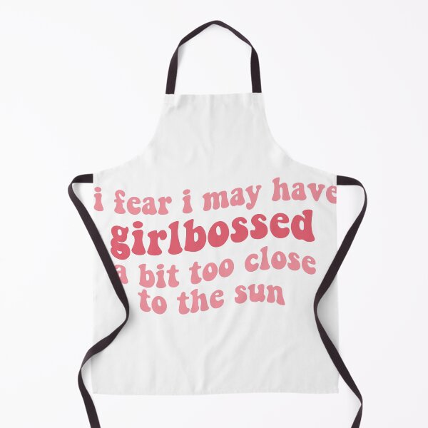 Item preview, i fear i may have girlbossed a bit too close to the sun (feminist pink feminism girl boss) tiktok trend designed and sold by emcazalet.
