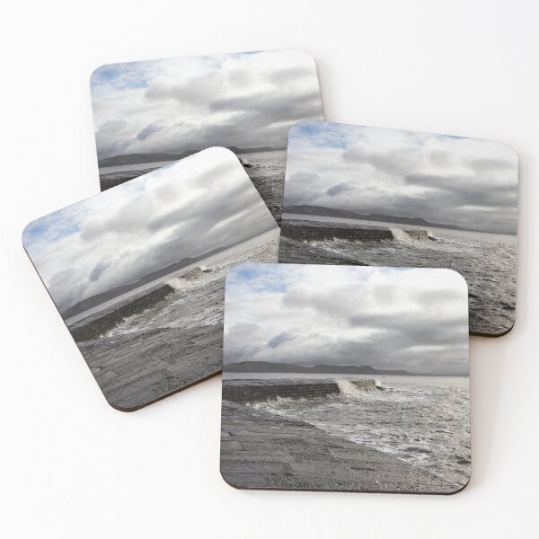Item preview, On the Cobb at Lyme Regis designed and sold by CoastPicsDesign.