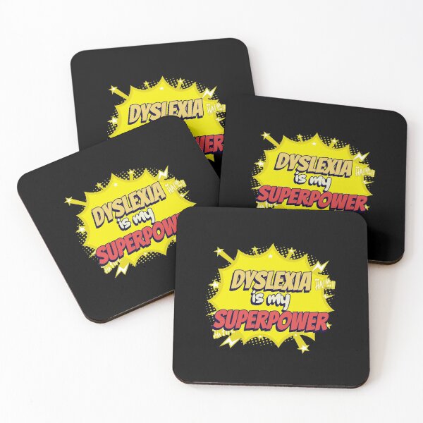 Item preview, Dyslexia Awareness Month Super Power comic onomatopeia blast   designed and sold by SweetbeStore.