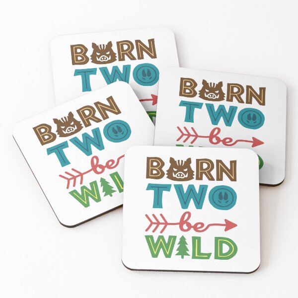 Item preview, Born Two Be Wild Two Year Old Birthday  designed and sold by jaygo.