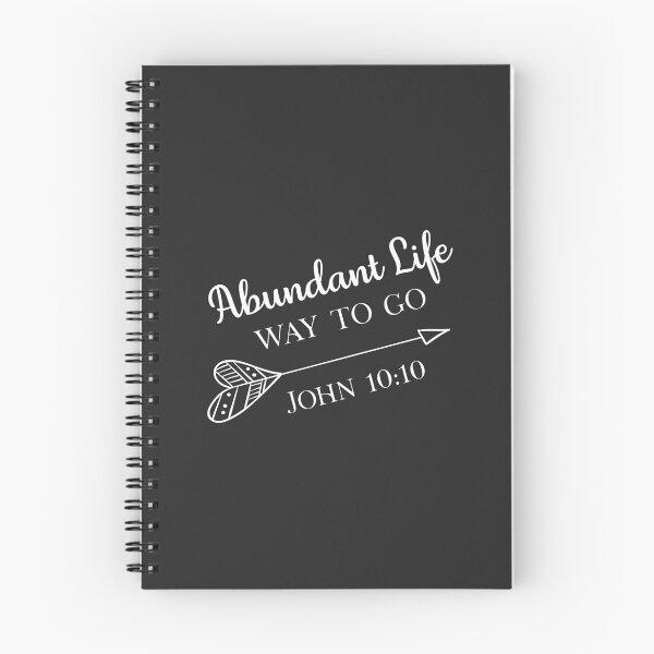 Item preview, Christian Design - Abundant Life - John 10 verse 10 designed and sold by simplydesignart.