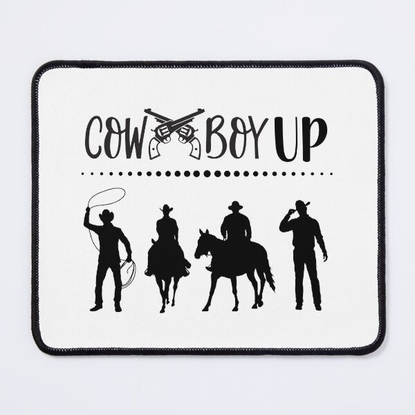 Item preview, WESTERN COWBOY ART/COWBOY UP/ COWBOY LET RIDE designed and sold by wildwhimsical.