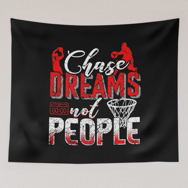 Item preview, Basketball - Pursue dreams, not people designed and sold by Mila1946.