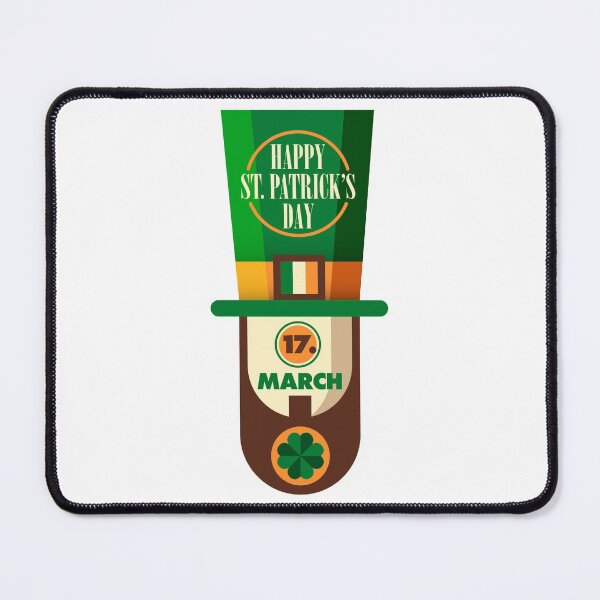 Item preview, St Patrick's Day Modern Shamrock Green Irish designed and sold by livianasgifts.