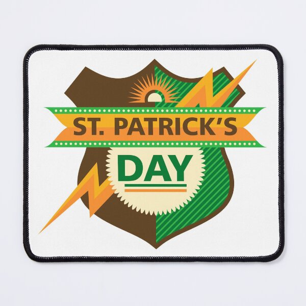 Item preview, St Patrick's Day Modern Shamrock Green Irish designed and sold by livianasgifts.