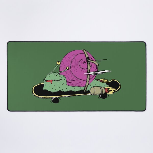 Item preview, Rocket skateboard snail designed and sold by Sanguinik.