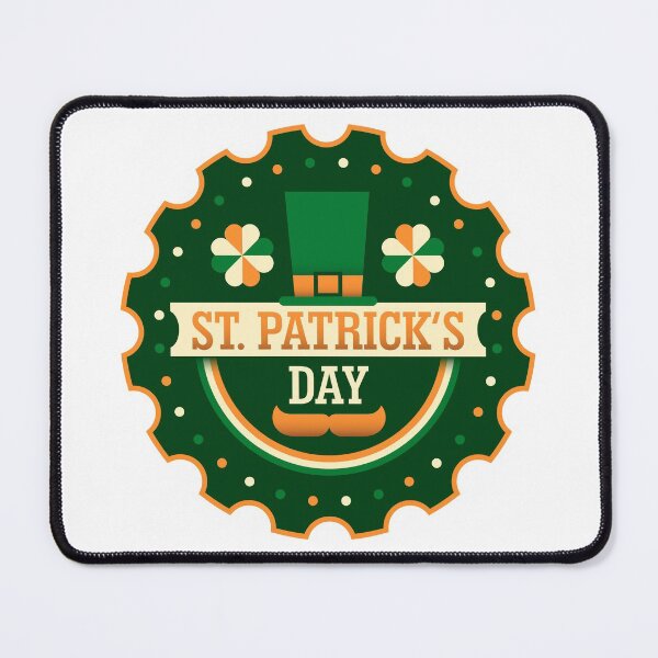 Item preview, St Patrick's Day Modern Shamrock Green Irish designed and sold by livianasgifts.