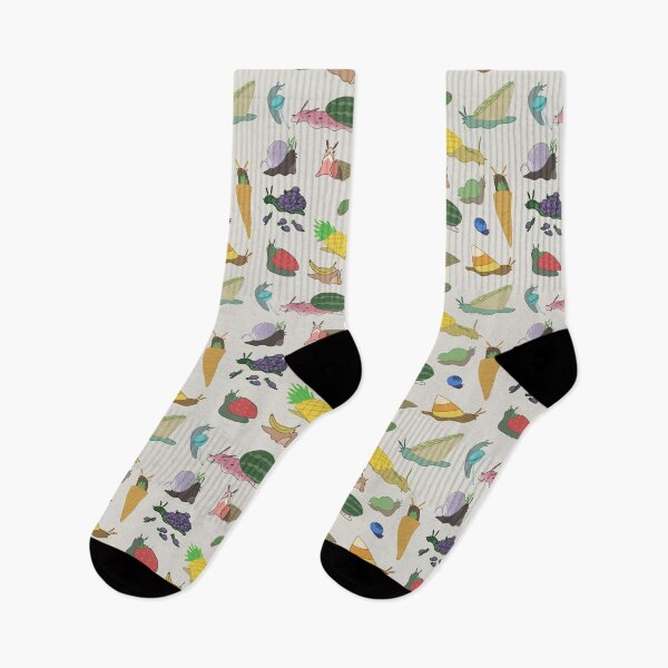 Item preview, Snails with Food Shells - Food Snails - Colorful designed and sold by Risky Beetle.