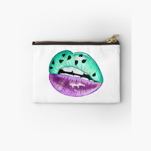 Item preview, Watermelon lip drawing design designed and sold by Jcolordrawingz.