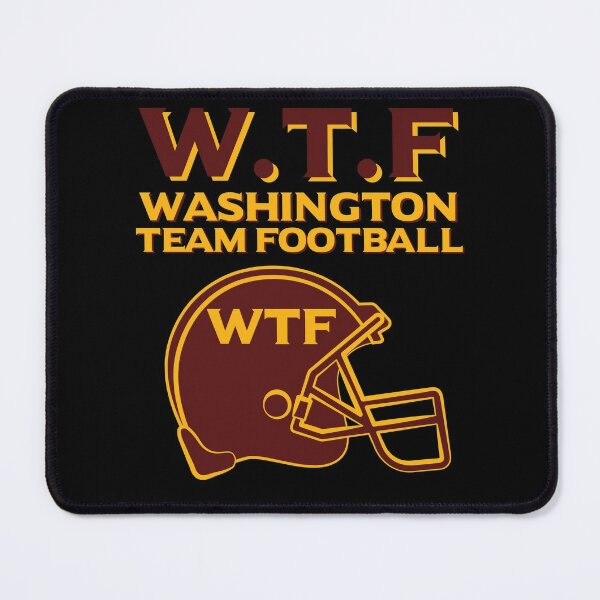 Funny Washington D.C Team Football WTF Retro Vintage Sports Fan Logo T-Shirt