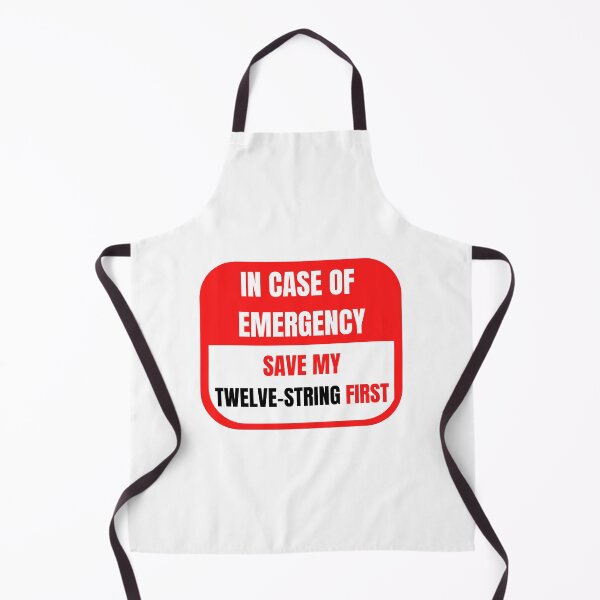 Item preview, In Case of Emergency, Save my Twelve-String First designed and sold by choceclairs.