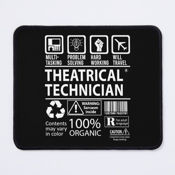 Item preview, Theatrical Technician T Shirt - Multitasking Job Gift Item Tee designed and sold by ccombercor.