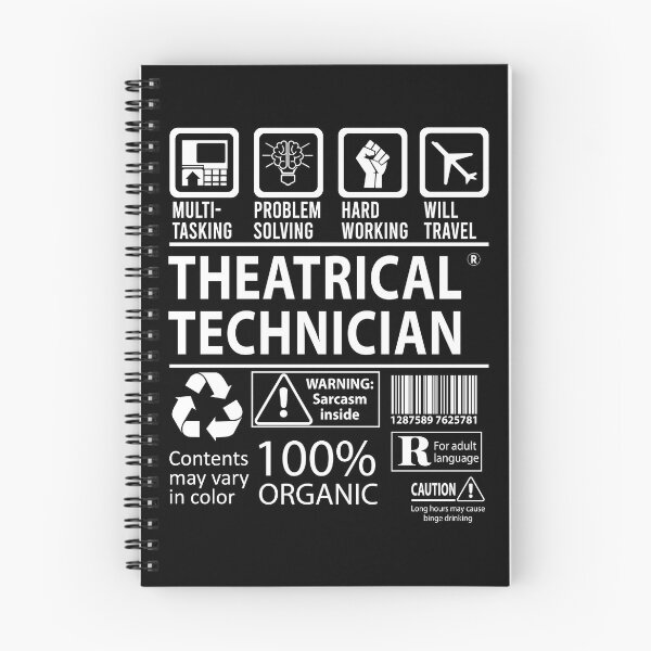 Item preview, Theatrical Technician T Shirt - Multitasking Job Gift Item Tee designed and sold by ccombercor.