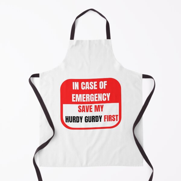 Item preview, In Case of Emergency, Save my Hurdy Gurdy First designed and sold by choceclairs.