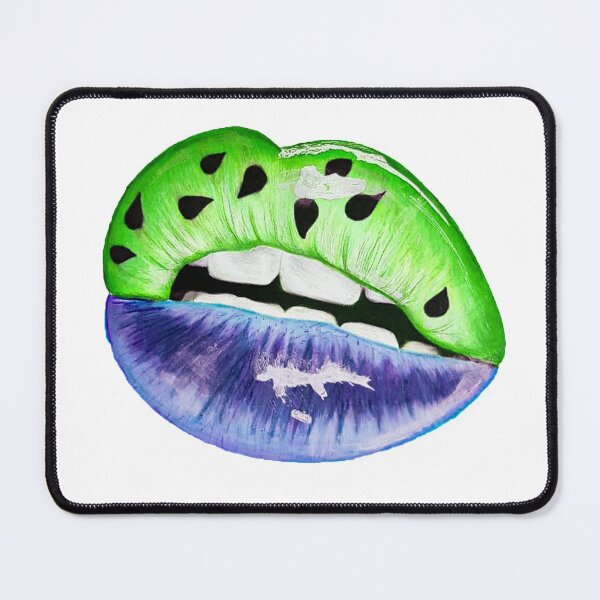 Item preview, Watermelon lip drawing designed and sold by Jcolordrawingz.