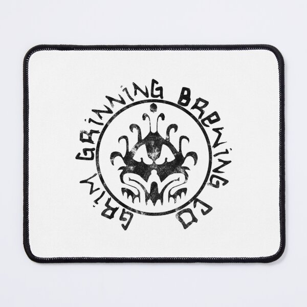 Item preview, Grim Grinning Brewing Co Head Purple Vintage designed and sold by FandomTrading.