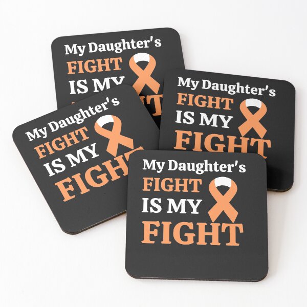 Item preview, Leukemia Cancer Awareness - My Daughter's Fight Is My Fight designed and sold by Cancer Support  Regal Studio.