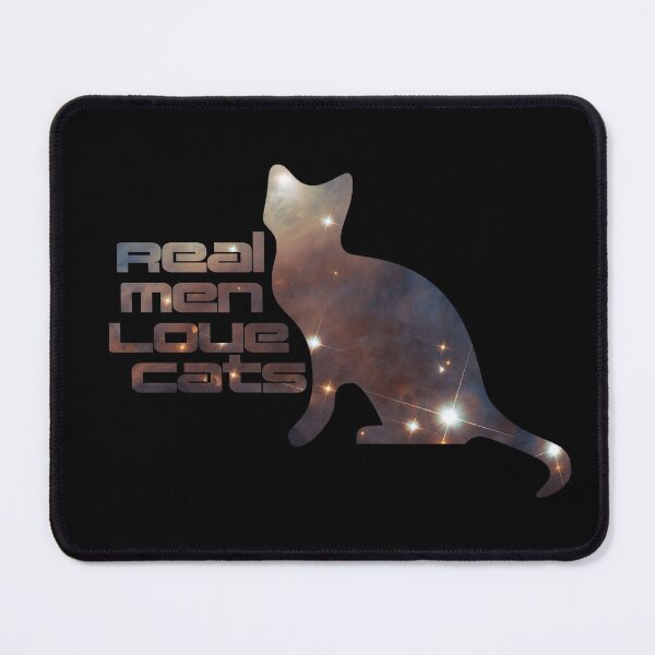 Item preview, Real Men Love Cats - Cute T-Shirt designed and sold by deanworld.