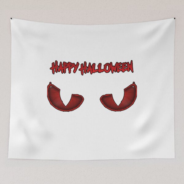 Item preview, happy halloween spooky devil bloody eyes perfect design designed and sold by Havic  Tees.