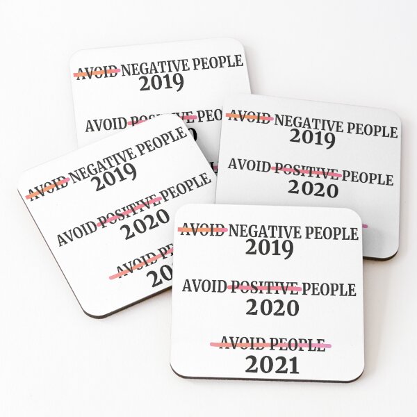 Item preview, 2019 avoid negative people t-shirt  designed and sold by Rahof Online.