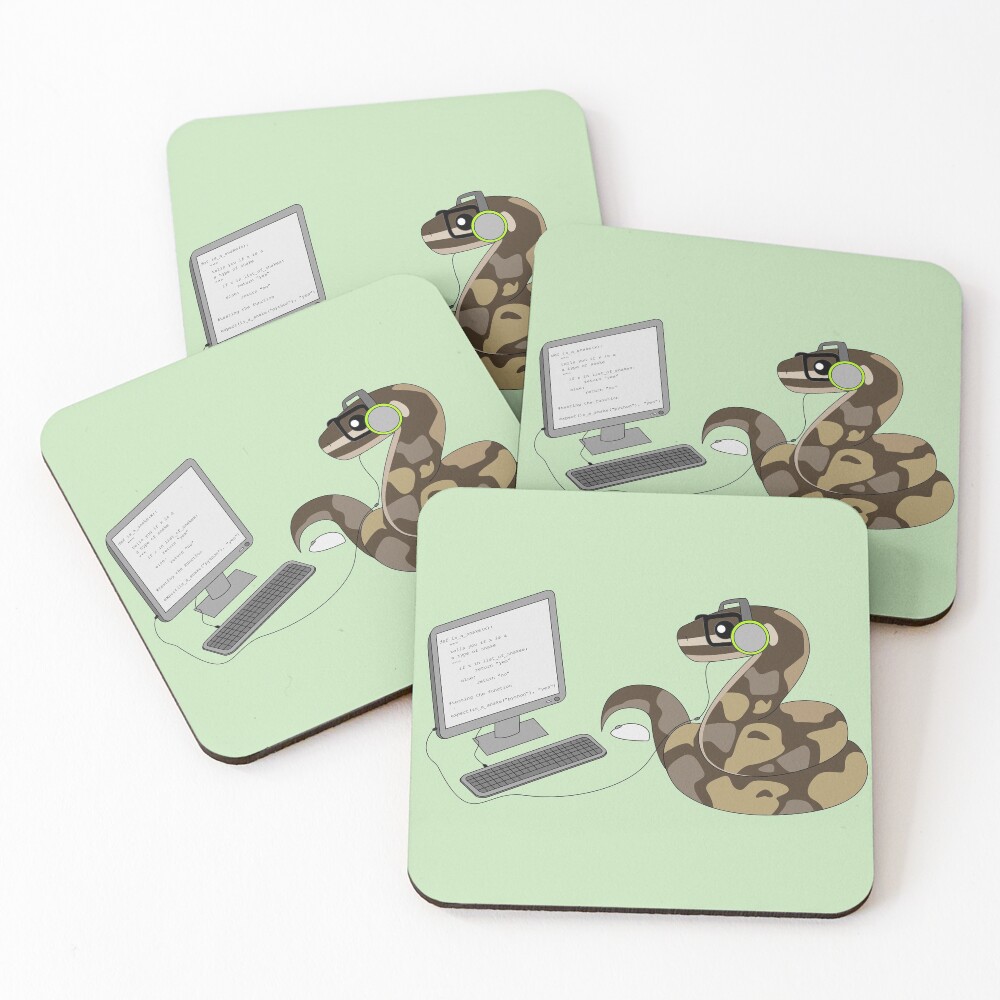 Item preview, Coasters (Set of 4) designed and sold by chrispy-doodles.