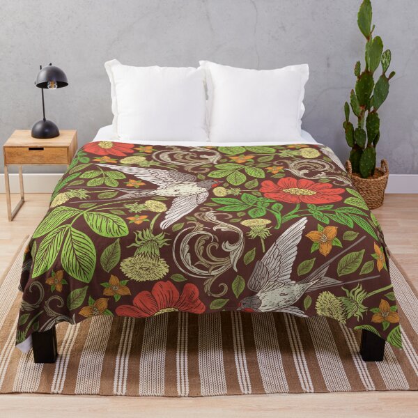 Item preview, English Garden with Birds designed and sold by FunWithChemo.