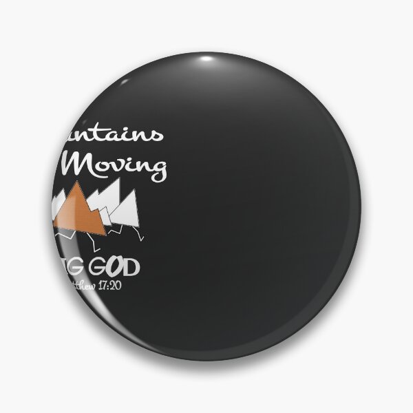 Item preview, Christian Design - Fun Design with Mountains Moving - Matthew 17 designed and sold by simplydesignart.