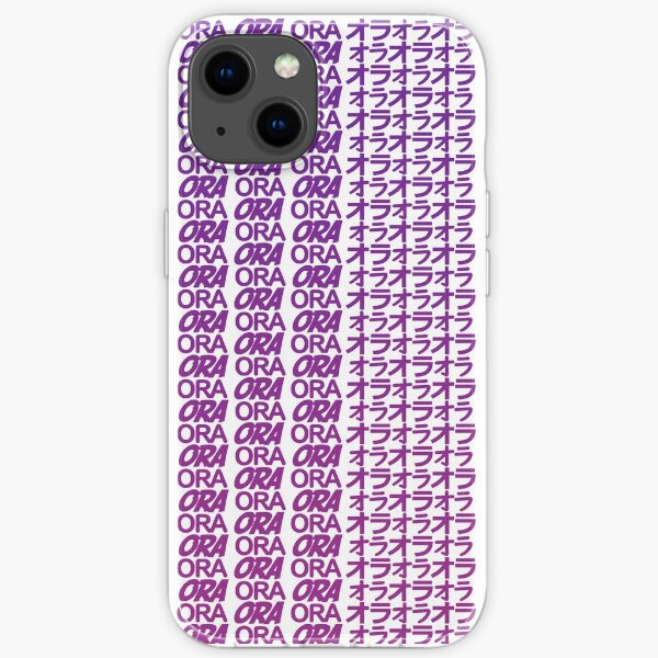 JOJO ORA ORA ORA iPhone Soft Case