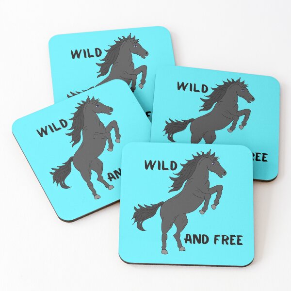 Item preview, wild and free - horse designed and sold by Jessi-Sketches.