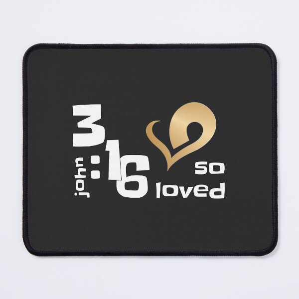 Item preview, Christian Design - John 3 verse 16 - So Loved designed and sold by simplydesignart.