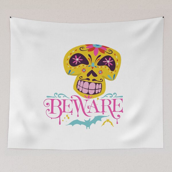 Item preview, Beware Sugar Skull designed and sold by GeeHanz.