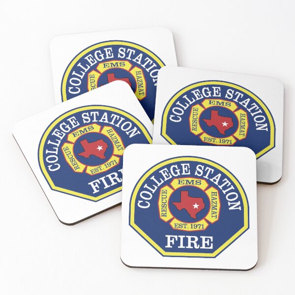 Item preview, College Station Fire Department Patch Station  designed and sold by BrushtruckBren.