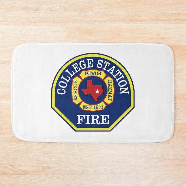 Item preview, College Station Fire Department Patch Station  designed and sold by BrushtruckBren.