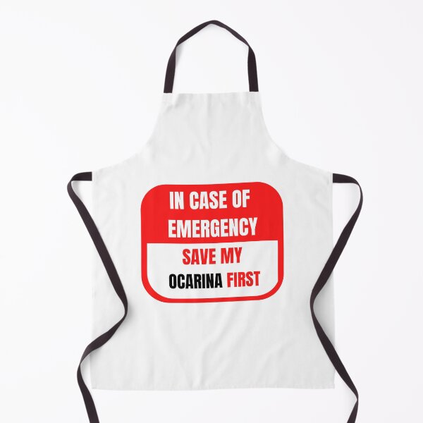 Item preview, In Case of Emergency, Save my Ocarina First designed and sold by choceclairs.