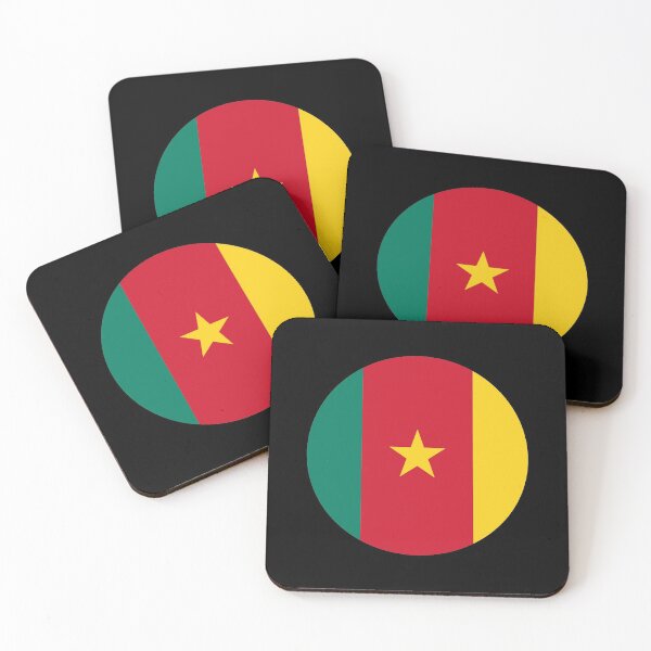 Item preview, Cameroon Cameroonian flag flag designed and sold by GeogDesigns.